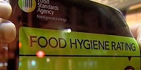 Picture of food hygiene rating sticker