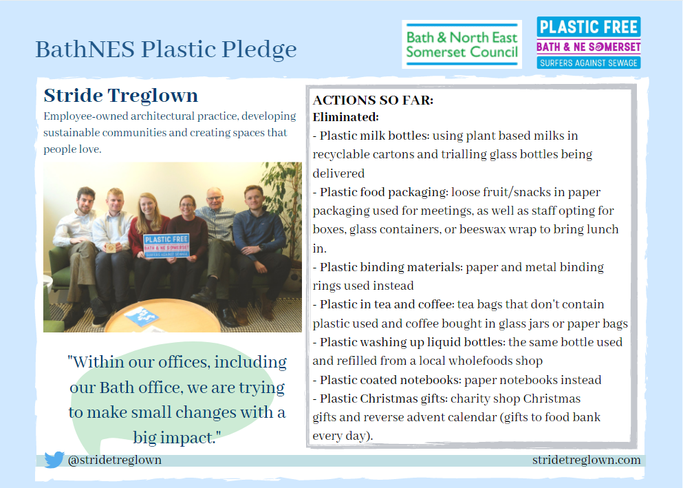 Stride Treglown pledge profile