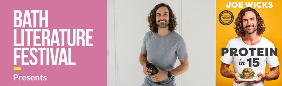 Joe Wicks at Bath Literature Festival