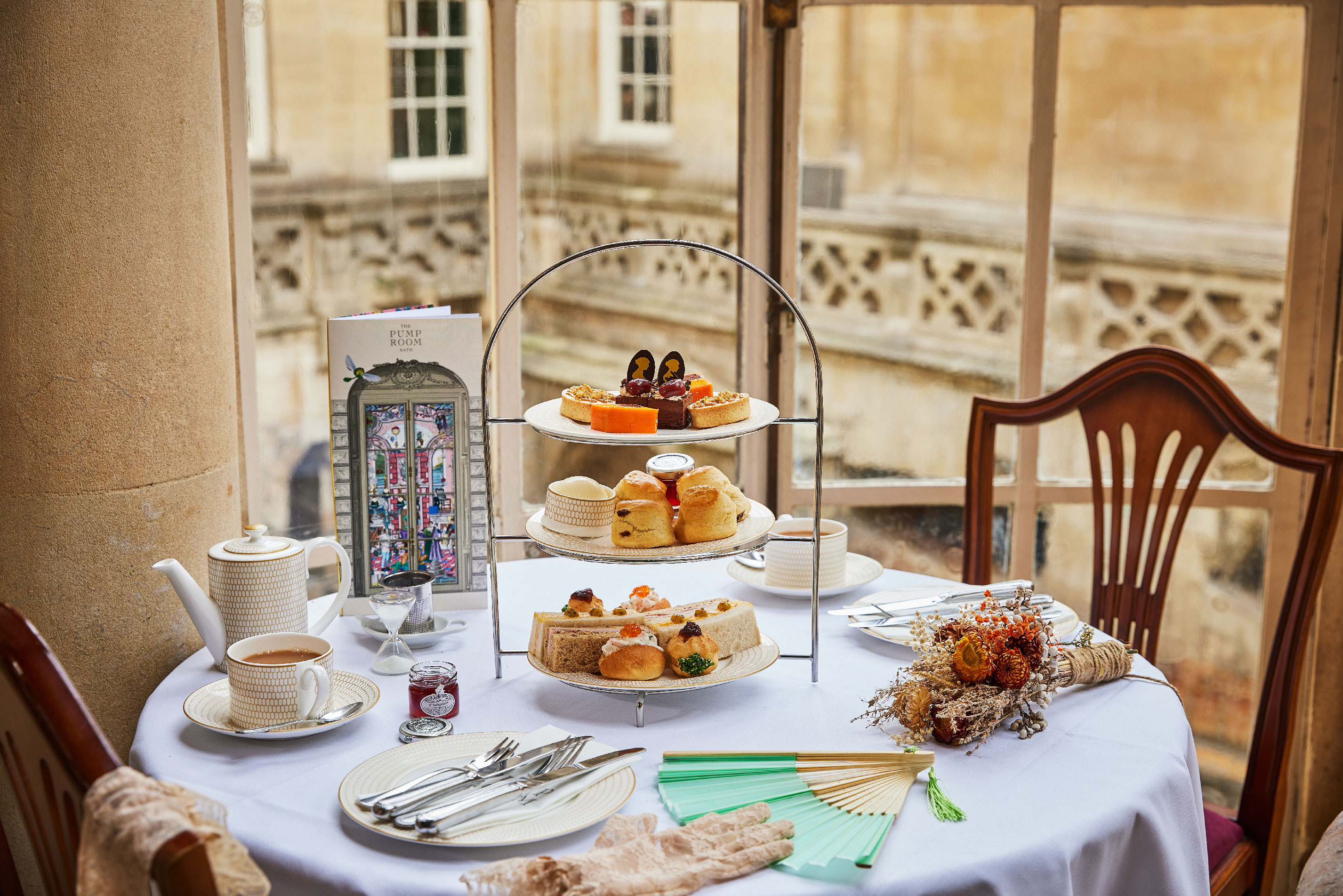 Afternoon tea at The Pump Room