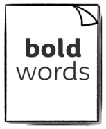 bold words