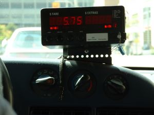 Taxi Meter Photo