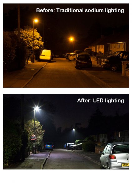 stereo Fifty Secret LED streetlight upgrade | Bathnes