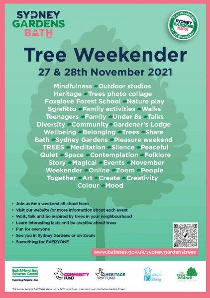 Sydney Gardens Tree Weekender Poster