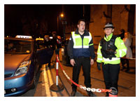 Picture Police Officer and a Taxi Marshal