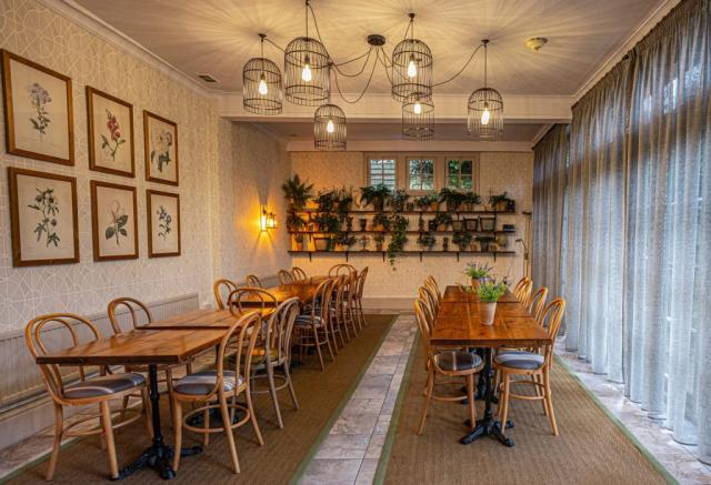 Table set up for weddings at Lansdown Grove Hotel