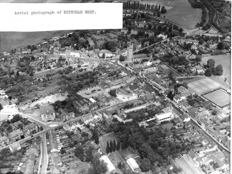 Aerial view Keynsham west