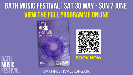 Poster: 'View the full programme and book now'