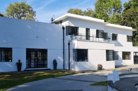 Example of a building that is difficult to retrofit for increased energy saving 