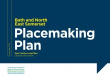 Image of the front cover of the Placemaking Plan Options document
