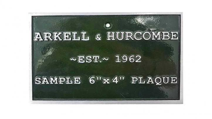 tree plaque sample